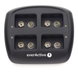 Ładowarka do akumulatorków 6F22 / HR22 / 9V everActive NC-109