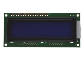 Wyświetlacz; LCD; alfanumeryczny; WC1602ASTBLWNC06; 16x2; biały; Kolor tła: niebieski; podświetlenie LED; 64mm; 13,5mm; Wincom T