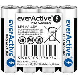 Bateria LR6 (AA) everActive Pro Alcaline (folia 4 szt.)