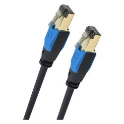 Oehlbach D1C19352 RJ45 CAT 8.1 network cable black 1m 1-1 wired