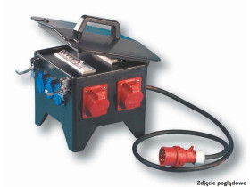 Rozdzielnica budowlana RB 16M gniazda 3x32A/5 4x250V IP44 SŁUPSK 9474090W PCE