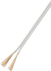 Przewód linka TRU COMPONENTS 93030c509, 0.50 mm², szary, 10 m