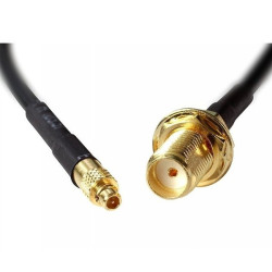 SMA Jack to Straight MMCX Adapter with 100mm Cable