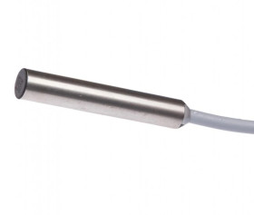 Czujnik indukcyjny śr: 6,5mm dł: 35mm zabudowany Sn: 1,5mm 10-30V DC PNP NC kabel 2m PUR IP67 IB060204