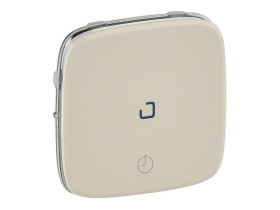 VALENA ALLURE Klawisz kremowy wyłącznika czasowy z zaciskiem n lub bez zacisku n 755216 LEGRAND