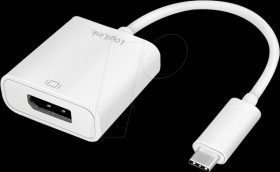 UA0246A Adapter, USB-C male >Displayport female, 4K 60Hz, white