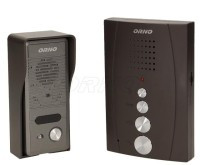 DOM-RE914B Domofon do domu jednorodzinnego, bezsłuchawkowy, czarny