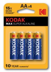 LR6 KODAK MAX ALKALINE BATERIA 1.5V