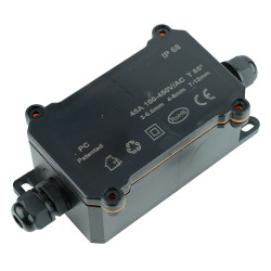 2 Way IP68 Waterproof Cable Connector Junction Box 101 x 40 x 42mm