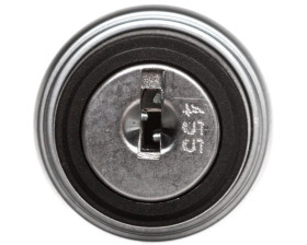 Napęd przełącznika 2 położeniowy 0-1 z kluczem wyjęcie klucza w pozycji 0 bez samopowrotu LPCS320