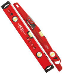 Poziomica Trapezoidalna poziomica długość 500mm libelki: 2 magnetyczna