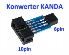 Konwerter KANDA 10pin do ISP 6pin