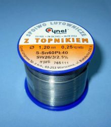 Sn60Pb40 SW-26 Q 1,20 MS 250g CYNEL