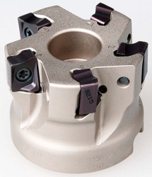 Frez czołowy, średnica: 80mm, otwór: 27mm, 90°, wkładki: 5