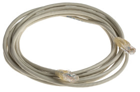 Kabel Ethernet Cat5 długość 4m Z zakończeniem Decelect l. żył: 8