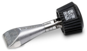 Soldering tip, chisel shaped, (L x W) 12 x 11 mm, 0142CDLF120/SB