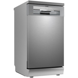 Baridi DH166 Slimline Freestanding Dishwasher 45cm Wide - Silver