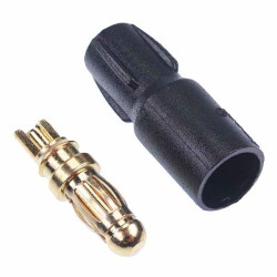 SH3.5-M Male Gold Plated Bullet Connector 20A AMASS