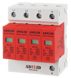 Ogranicznik przepięć T1 4P 2,2kV 30kA OPX-4P-B
