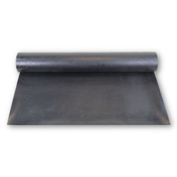 Arkusz gumy grubość: 4mm Chloropren Czarny szerokość: 1.4m