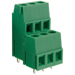 Camblock Plus CTBPDDVG/3 5mm Double Decker Rising Clamp Terminal Block 6p