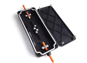 Mufa światłowodowa TELCOLINE 2F, 2 wejścia/wyjścia z tacką 2F, GFP-2F-S