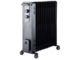 Grzejnik olejowy 3000W czarny