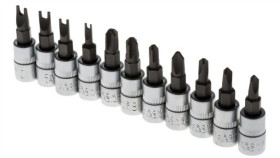 Zestaw Nasadek 11 Piece 1/4 In Kwadratowy Drive Rs Pro