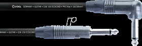 ECOHEMP 3 PR CORDIAL 6.3-mm mono jack, mono angled jack, 3.00 m