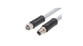 Kabel przemysłowy konfekcjonowany ze złączem Złącze M12 długość 20m Rodzaj A Żeńskie Złącze B Złącze M12