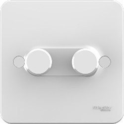 Ściemniacz, Lisse, ścieżki: 2, pokrętła: 2, 250W