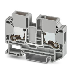Złączka szynowa 2-przewodowa 10mm2, listwa zaciskowa koloru szarego XT 10 /50szt./