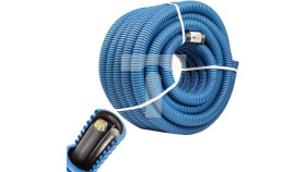 Rura karbowana elektroinstalacyjna RODK DVR 75/60mm dwuwarstwowa do ziemi peszel z pilotem AROT 450N HDPE niebieska 50m