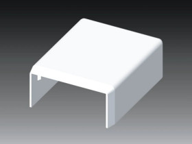 Pokrywa końcowa LHD 50x20mm biała 8991