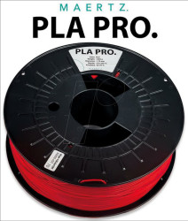 PMMA-1009-004 Maertz PLA Pro Red 1.75 mm 1000 g