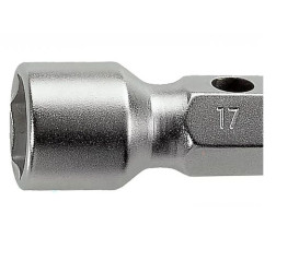 Klucz nasadowy, dł. całkowita: 140 mm, końcówka: Sześciokątna, rozmiar: 12 x 13 mm