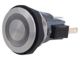1241.6624.1121000 Przełącznik wandaloodporny Poz 2 SPDT 3A/250VAC IP67