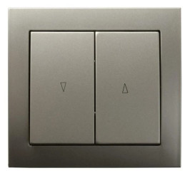 KIER Łącznik żaluzjowy satyna light ŁP-7W/45