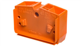 Złączka Wewnętrzna 4-Przewodowa 2,5Mm2 Pomarańczowa 264-356 /100Szt./