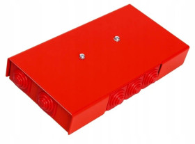 Puszka instalacyjna przeciwpożarowa PIP-2AN ppoż E90 przelotowa 6x4mm2