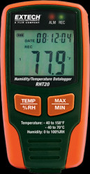 Data logger, temperature, moisture, USB, Extech RHT20