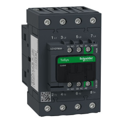 Stycznik LC1D 24 V Schneider Electric styki: 4-biegunowy 80 A 1 NO/1 NC 100 to 250 V ac LC1DT80AKUE