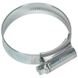 Sealey HCJ2A Hi-Grip Hose Clips Zinc Plated &#xD8;35-50mm Pack Of 20