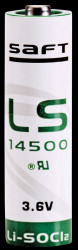 LS-14500 Lithium battery, AA, 3.6 V, 2.6 Ah