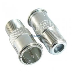 Przejście F szybki wtyk / F gniazdo proste
