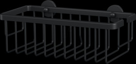 40567-00000-00 tesa Moon black shower rack