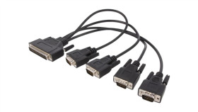 4-Portowa Rs-232 Pcie Karta Komunikacyjna Z Zabezpieczeniem...