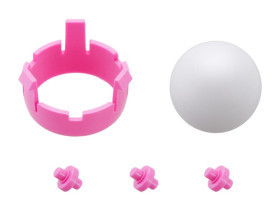 Pololu Romi Chassis Ball Caster Kit - Pink