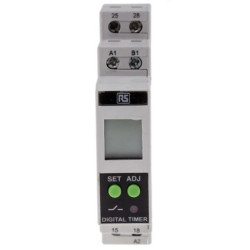 Timer Relay Wielofunkcyjne funkcyjny 01. s → 999h DPNO 2-stykowy DPNO 24 → 240V ac/dc