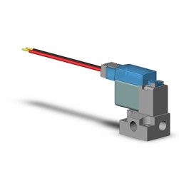Pneumatyczne zawory elektromagnetyczne SMC 3/2 M5 x 0,8 12V dc